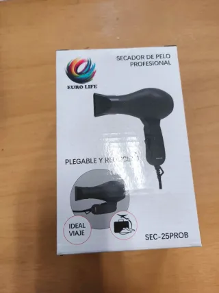 Secador de pelo profesional plegable