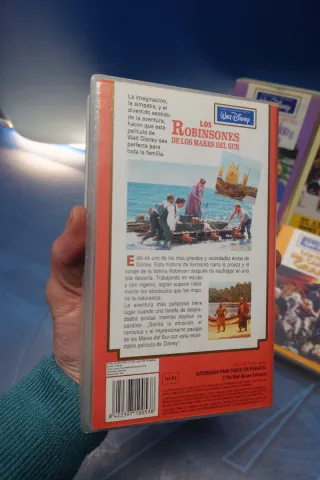 4 Películas Clásicas Walt Disney VHS