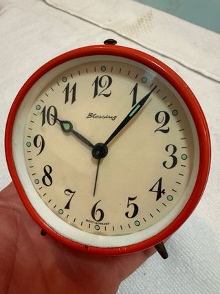 Reloj Despertador  Blessing Metal West Germany