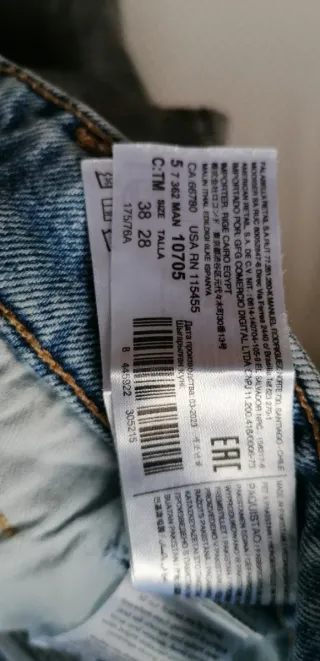 Pantalón vaquero chico Mango Talla 38