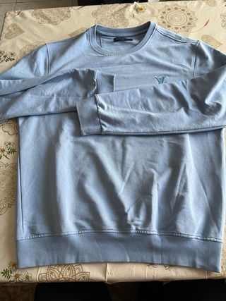 Felpa Louis Vuitton Blu Chiaro