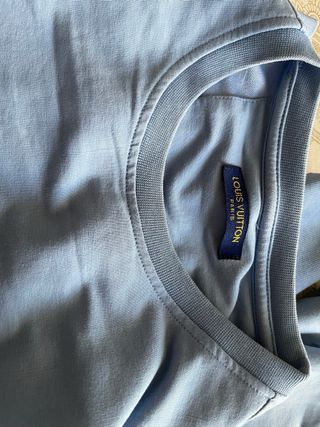 Felpa Louis Vuitton Blu Chiaro