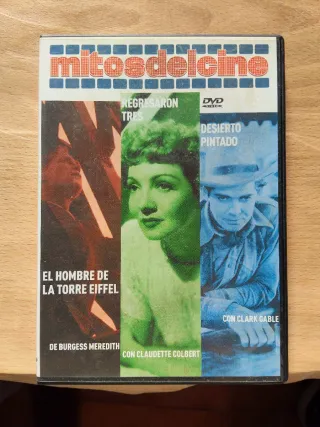 Lote 8 DVDs Mitos del Cine (24 Películas)