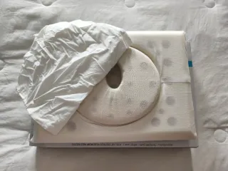 Cojín ergonómico antiahogo blanco