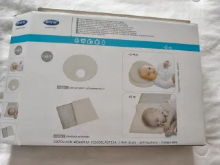 Cojín ergonómico antiahogo blanco