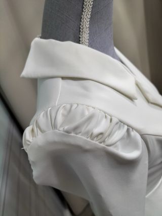 Vestido blanco mamá de comunión o bautizo