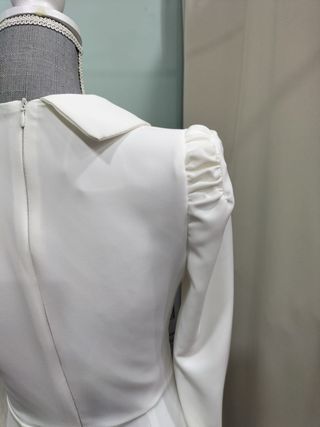 Vestido blanco mamá de comunión o bautizo