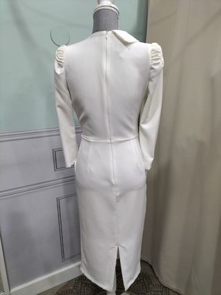 Vestido blanco mamá de comunión o bautizo