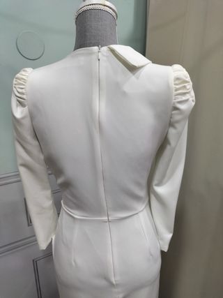 Vestido blanco mamá de comunión o bautizo