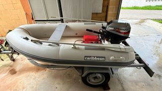 Semirrígido Caribbean 2.5m + Motor Mariner 135CV