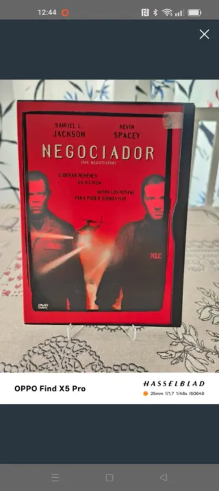 DVD El Negociador Samuel L. Jackson Kevin Spacey