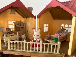 Casa Campo Sylvanian Families Amueblada