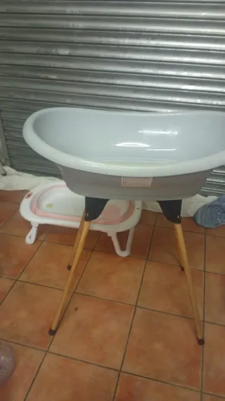 Bañera bebé con soporte