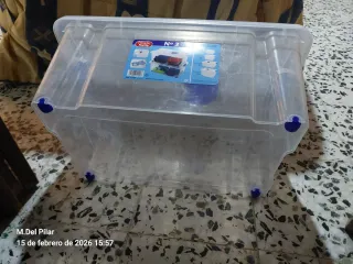 Caja organizadora con ruedas Plastic Forte N° 3