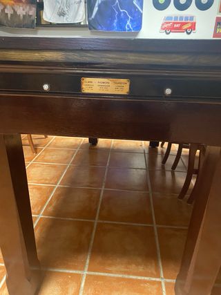 Mesa de billar de pizarra