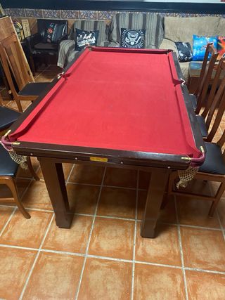 Mesa de billar de pizarra