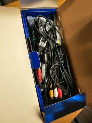 Playstation 2 Negra +2 Mandos + 2 Memory cards