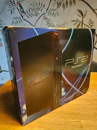 Playstation 2 Negra +2 Mandos + 2 Memory cards