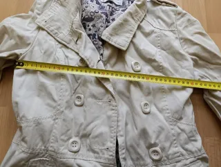 Chaqueta Trafaluc Beige Botones Talla S