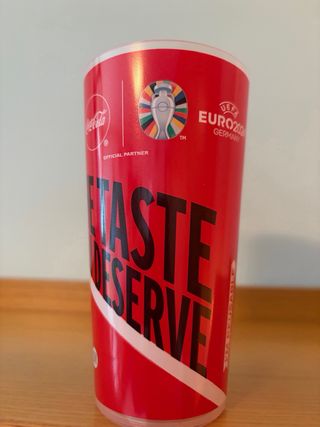 Bicchiere Coca Cola Euro 2024