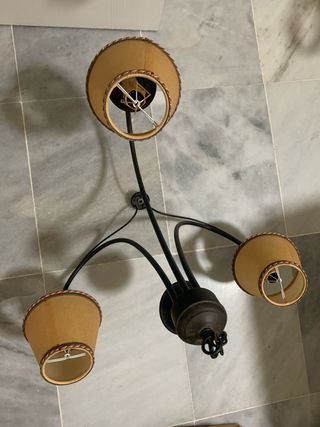 Lámpara Tiffany Pasta Multicolor y otras