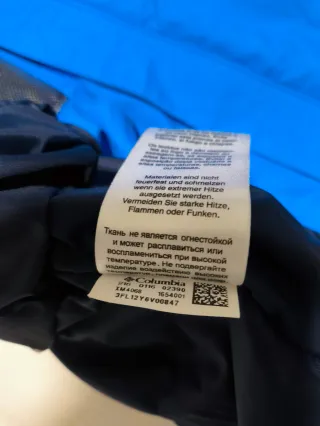 Chaqueta Columbia Azul Talla L