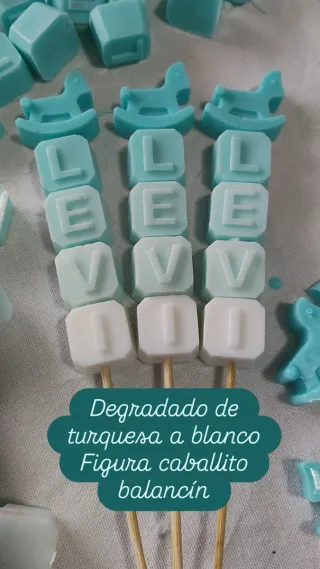 Brochetas de jabón personalizadas