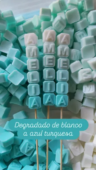 Brochetas de jabón personalizadas