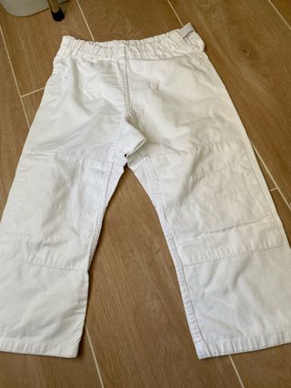 Pantalón Judo Niño Blanco talla 120