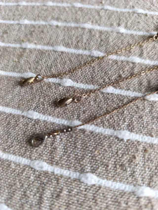 Set 3 bracciali perline verdi e bordeaux