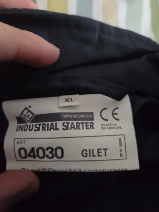 Chaleco acolchado Industrial Starter XL