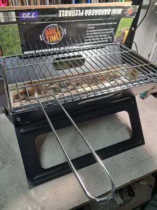 Barbacoa Plegable Mini Grill Time