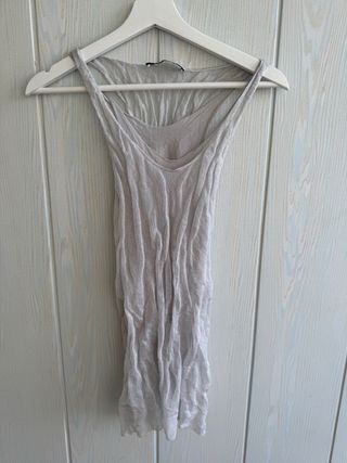 Camiseta Zara gris