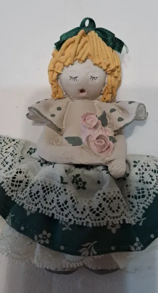 Bambola in pasta di sale/ceramica