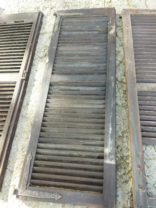 6 Contraventanas Madera Puerta