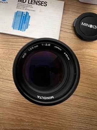 Objetivo Minolta 135mm f/2.8 MD