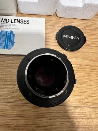 Objetivo Minolta 135mm f/2.8 MD