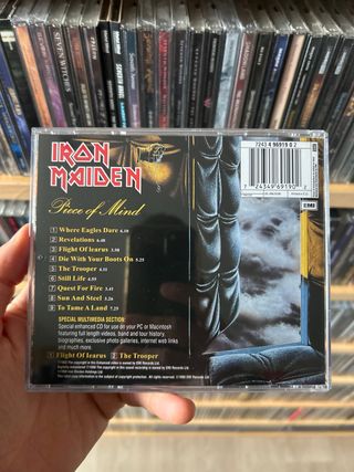 CD Iron Maiden - Piece of Mind