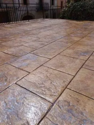 Pavimentos de hormigón impreso