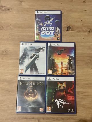 PlayStation 5 + cinque giochi