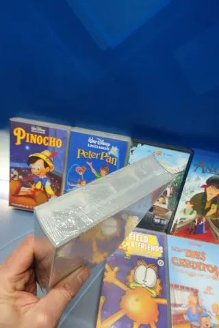 7 Películas VHS Disney Clásicos y Más