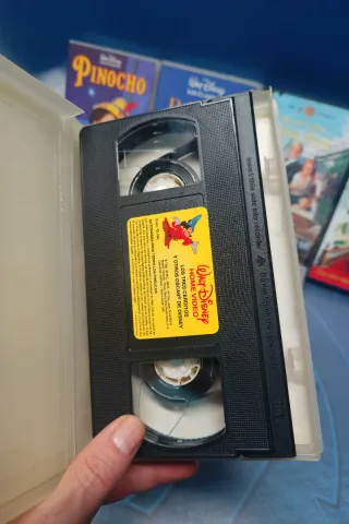 7 Películas VHS Disney Clásicos y Más