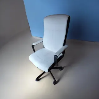 Sillón de escritorio Ikea blanco