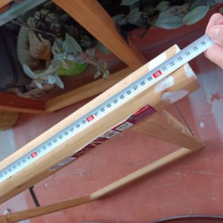 Caballetes de madera de pino