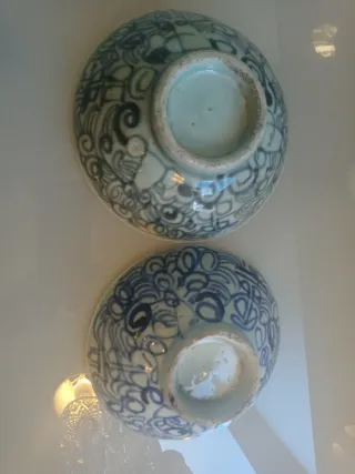 Tazones Chinos Dinastía Ming (2 unidades)