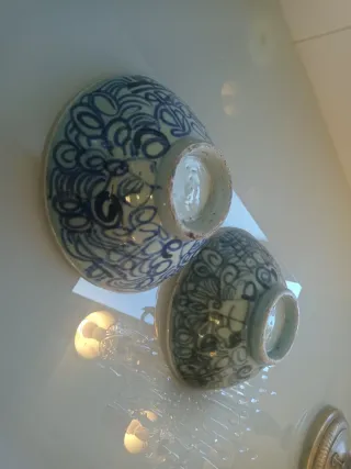 Tazones Chinos Dinastía Ming (2 unidades)