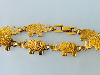 Pulsera Chapado Oro Elefantes PLORO 22k
