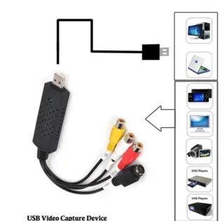 Adaptador Captura Video USB 2.0 AV TV DVD