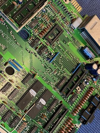 Scheda Madre Commodore 128 funzionante