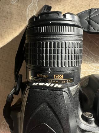 Cámara Nikon D3400 Negra + Objetivo 18-55mm